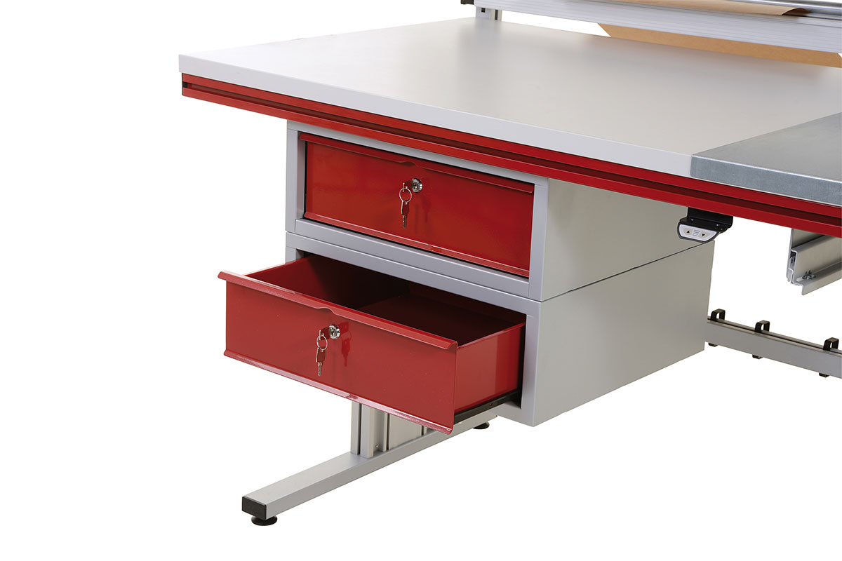 SYSTEM FLEX, drawer can be locked as a supplement - various colours available