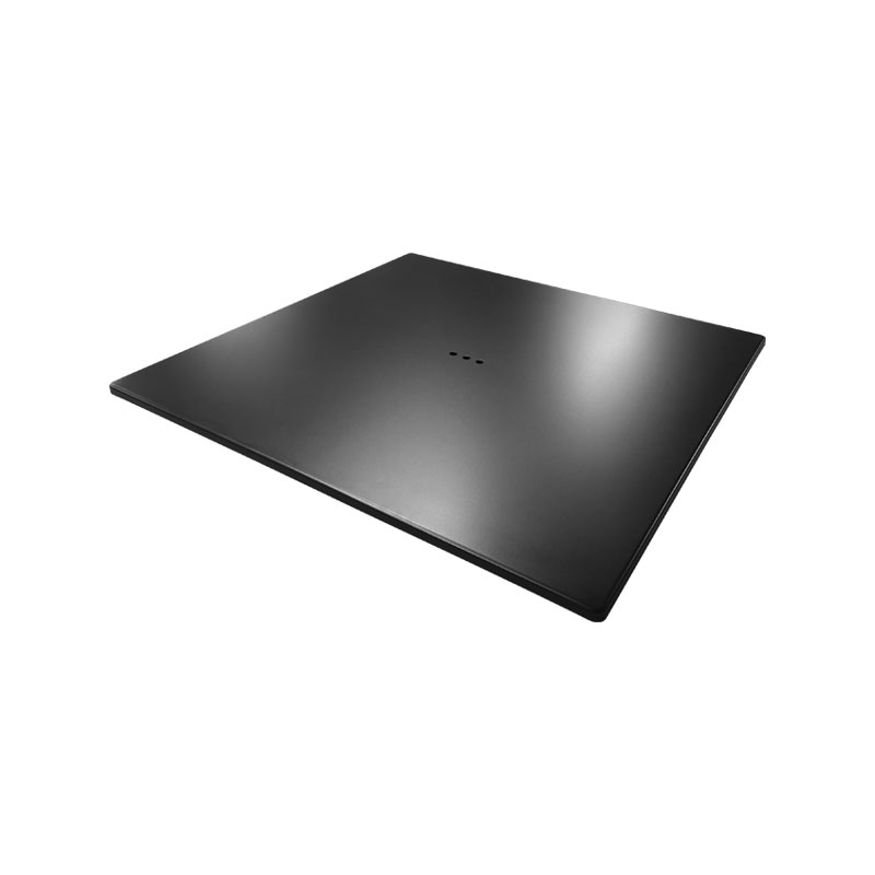 Cover plate 450x450mm, LS 42, RAL 9005 black