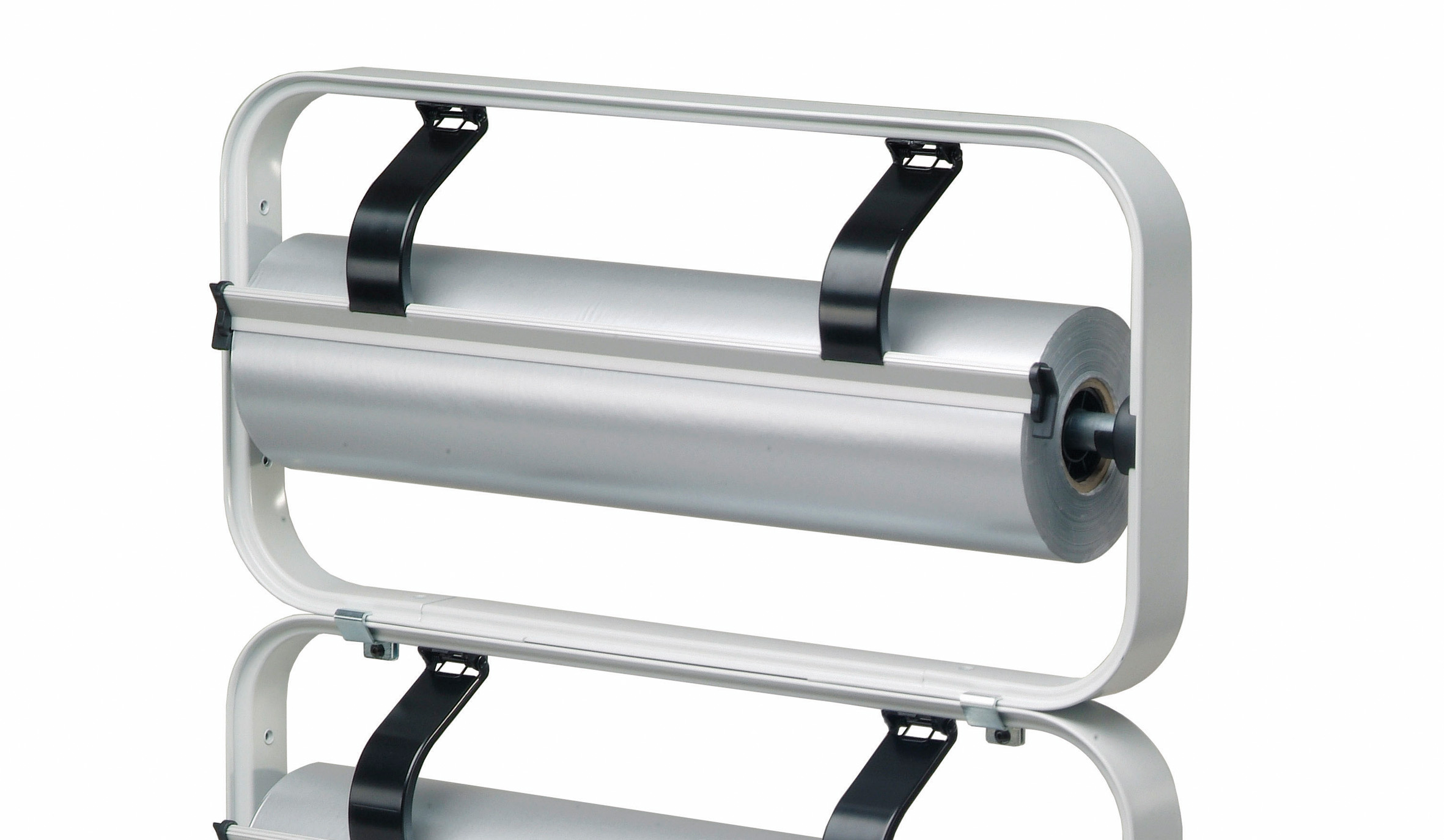 STANDARD, Aufsatzabroller, Rollenbreite 75 cm, gezahnte Abreißschiene