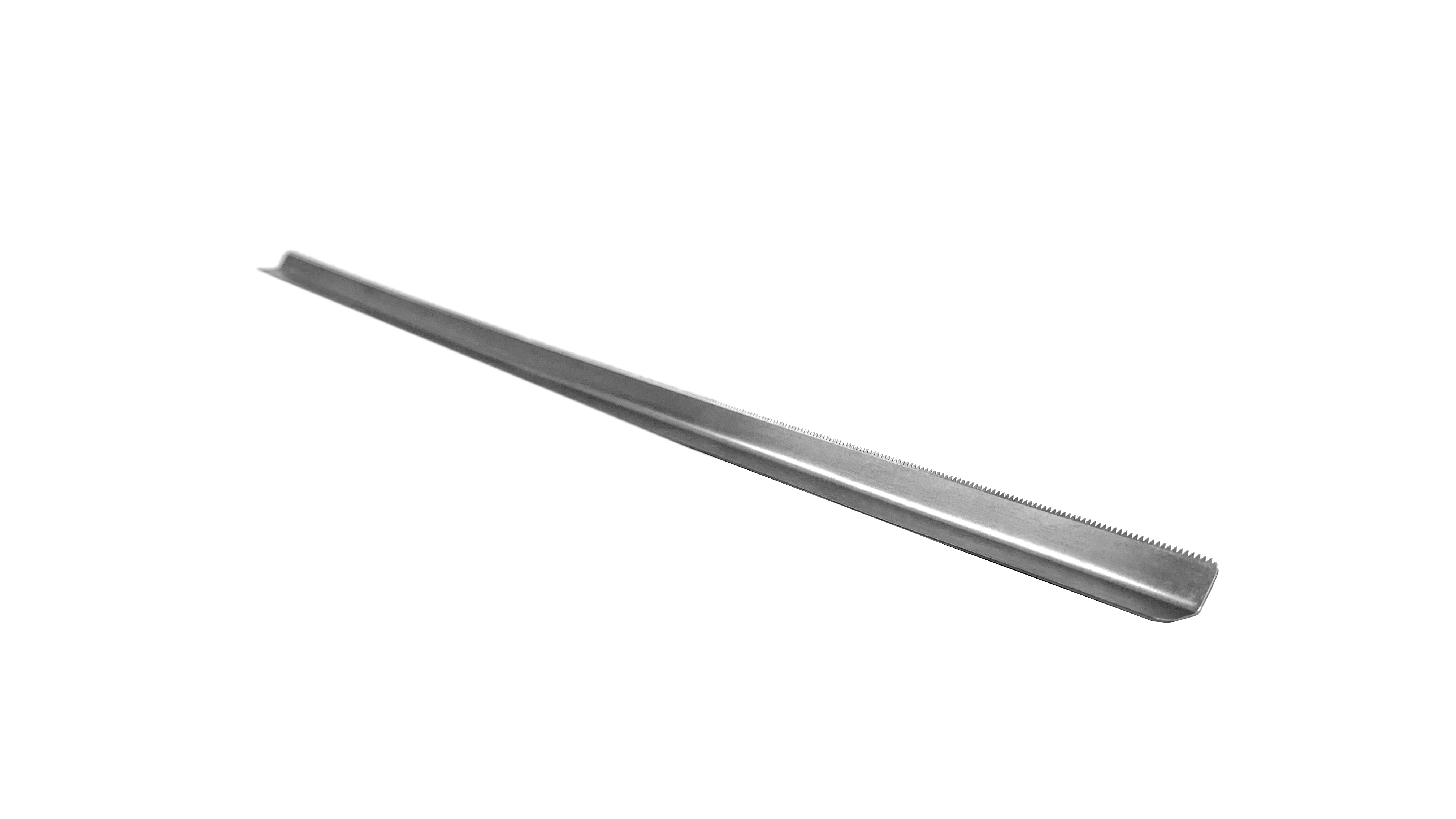 lose gezahnte Messerschiene mit Klammern 40 cm (für Metallbügel)