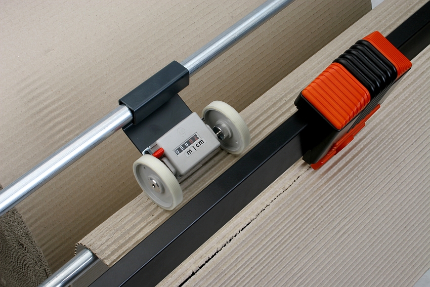 Meterzähler für Rollenbreite: 1250mm