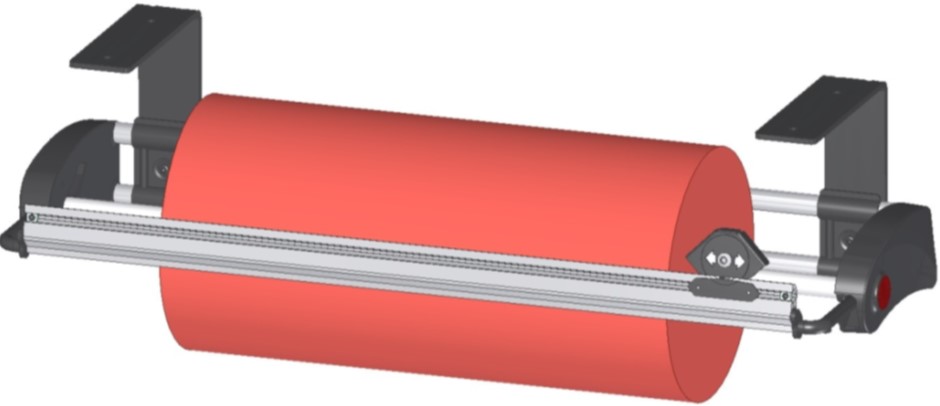 VARIO TWIN-CUT, undertable dispenser , roll width 100 cm