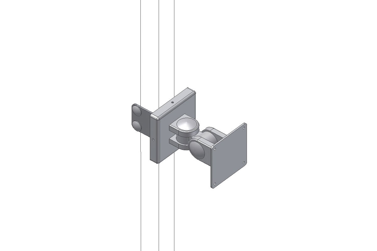 SYSTEM 2000, monitor holder, WxDxH: 200x100x100mm