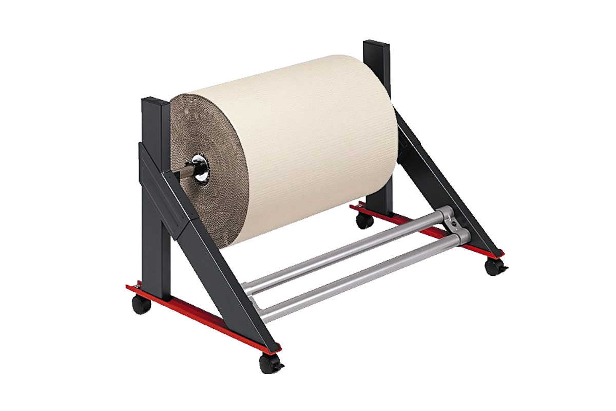 MODUL mobile roll dispenser max. roll weight 200kg, max. roll Ø:700 mm - Please select roll width