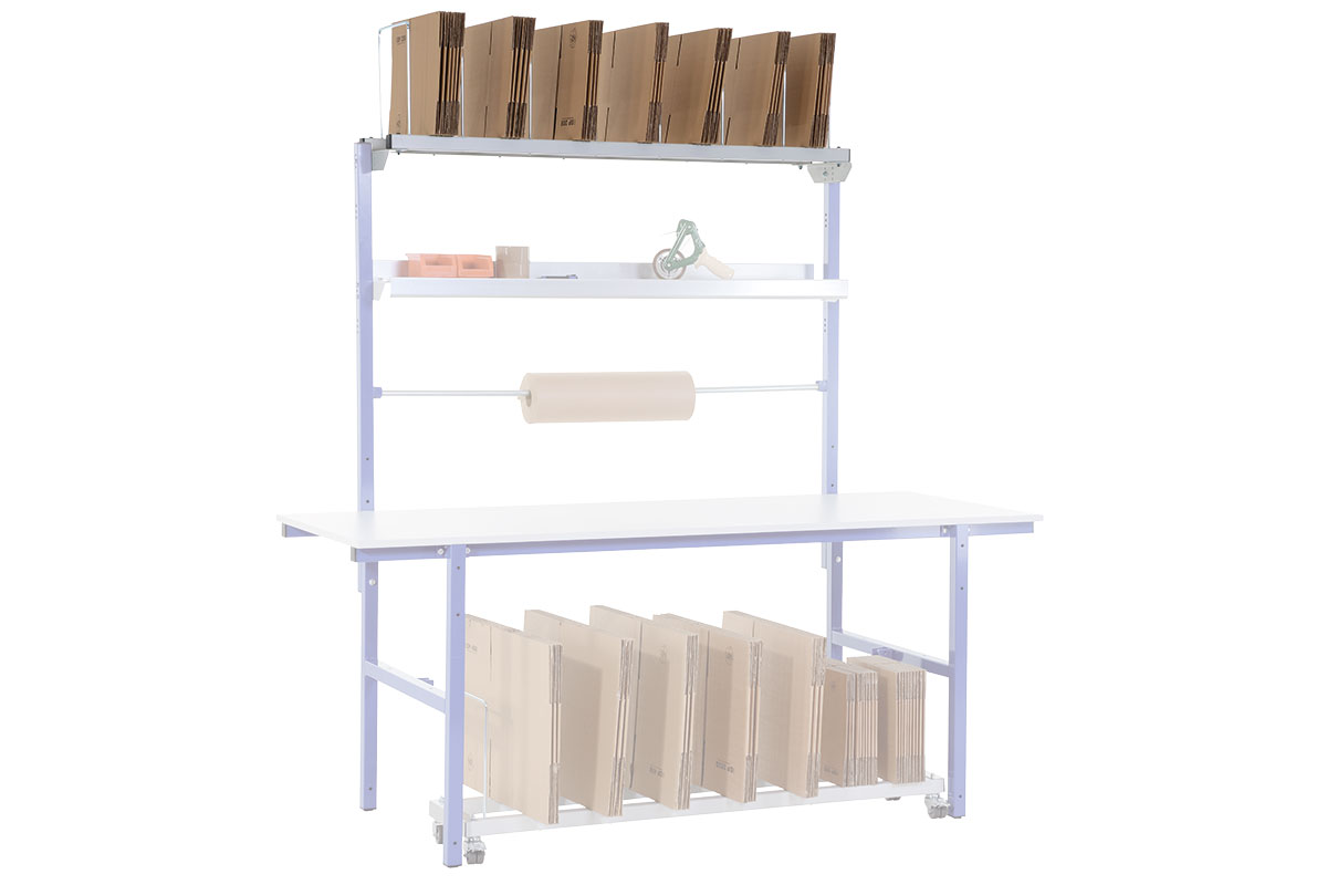 SYSTEM BASIC, add-on storage rack, WxDxH: 1435x300x400mm