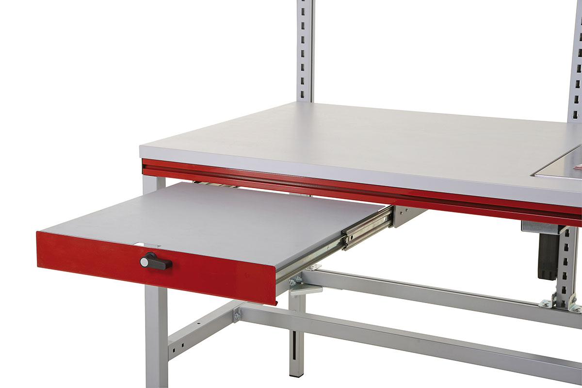 SYSTEM FLEX, Arbeitsflächenerweiterung, BxTxH: 547x715x118mm, RAL9006/3003