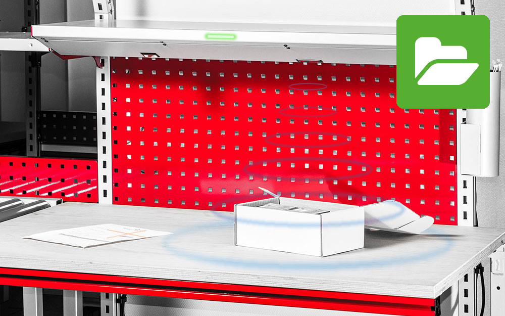 Bildersammlung der Assistenzsysteme von Rocholz – digitale und ergonomische Arbeitsplatzlösungen
