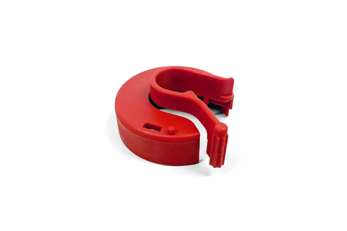 VARIO bearing shell made ​​of plastic (red) for vertical dispenser 145...