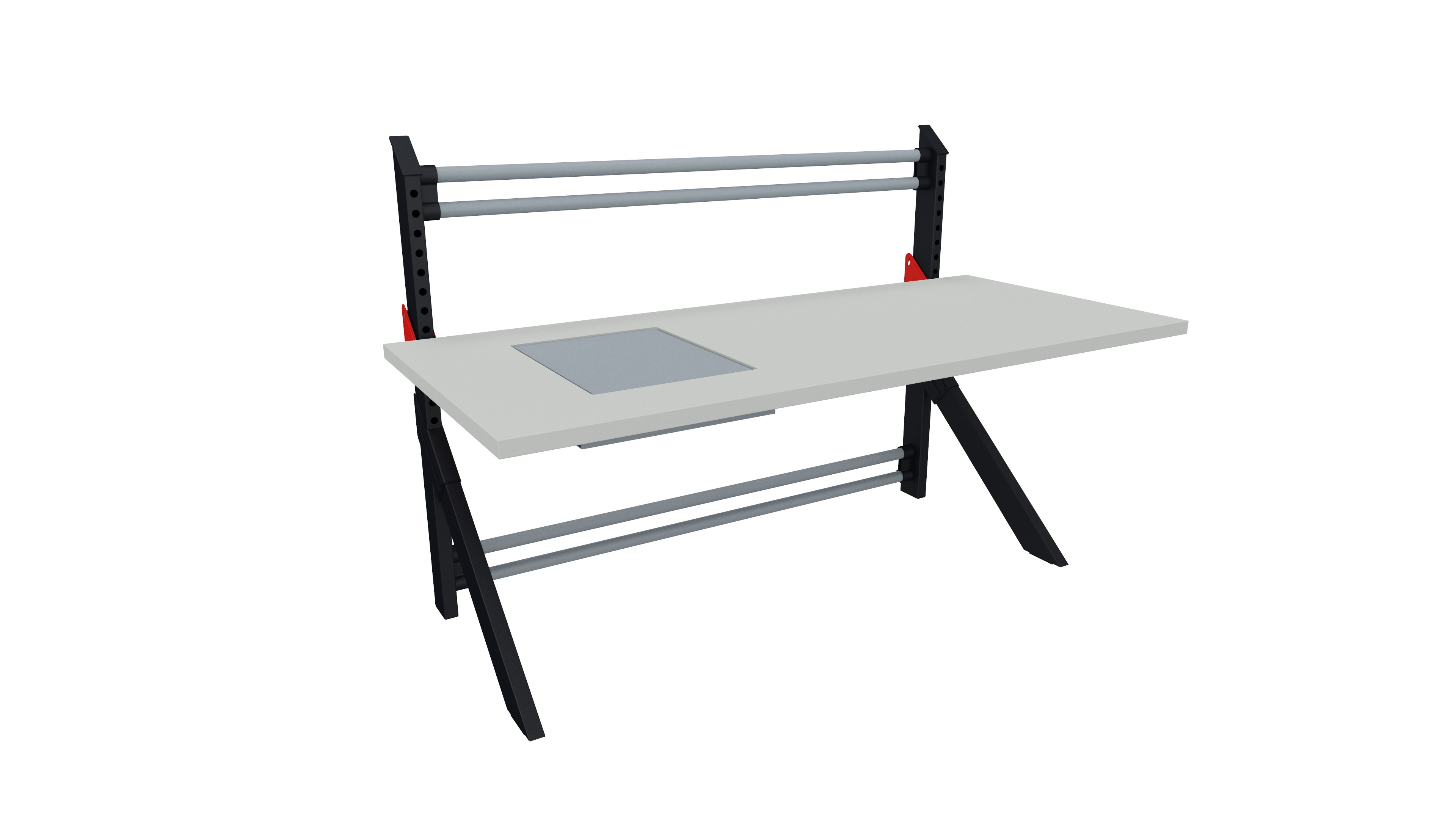 MODUL 5000 Packing and work table with scale, WxDxH: 2000x1040x1330mm