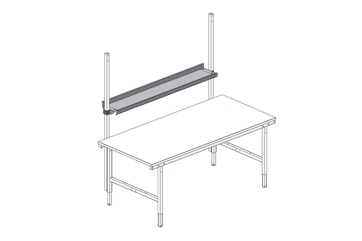 SYSTEM 2000, Formularablage, BxT: 1045x230 mm