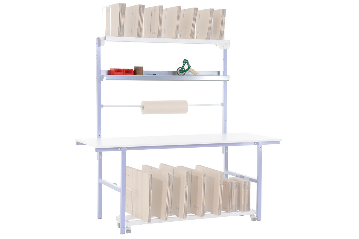 SYSTEM BASIC, document shelf, WxDxH: 1435x253x114mm