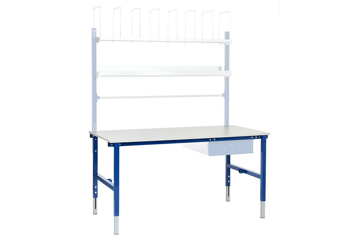 SYSTEM BASIC, packing table, WxDxH: 2000x800x690-960 mm