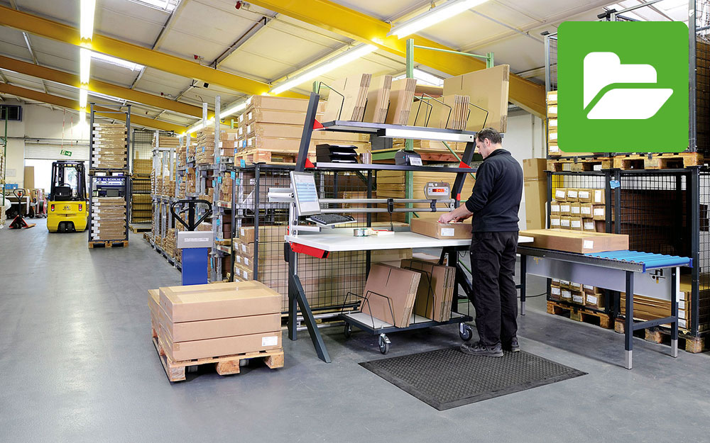 Bildersammlung Modul 5000 von Rocholz – modulare ergonomische Arbeitsplatzlösungen