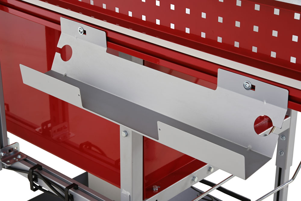 SYSTEM FLEX cabel tray to fit at the table frame profile - various widths available